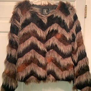 Size S furry jacket